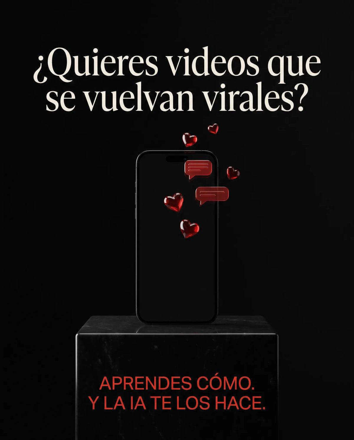 ¿Quieres videos que se vuelvan virales? Aprendes cómo, y la IA te los hace.